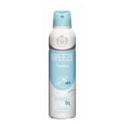 Breeze Deo Spray Neutro 48h Deodorante 150 Ml Invisible Dry