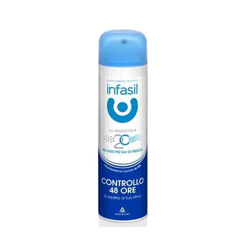 Infasil Controllo 24 Ore Deodorante Spray 150 Ml 1 Infasil Controllo 24 Ore Deodorante Spray 150 Ml