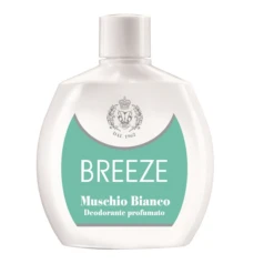 Breeze Muschio Bianco Deodorante Squeeze Senza Gas 100 Ml