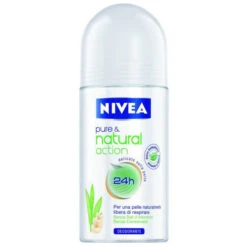 Nivea Deodorante Roll-On Pure & Natural 50Ml