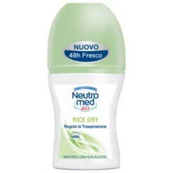 Neutromed Deodorante Rice Dry Roll On 50 Ml