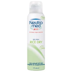 Neutromed Deodorante Rice Dry 24H Spray 150 Ml