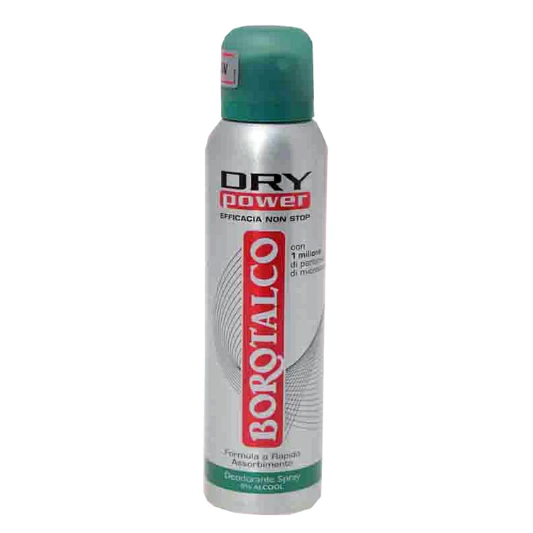 Borotalco Deodorante Dry Power Spray Senza Alcool 150 Ml 1 Borotalco Deodorante Dry Power Spray Senza Alcool 150 Ml