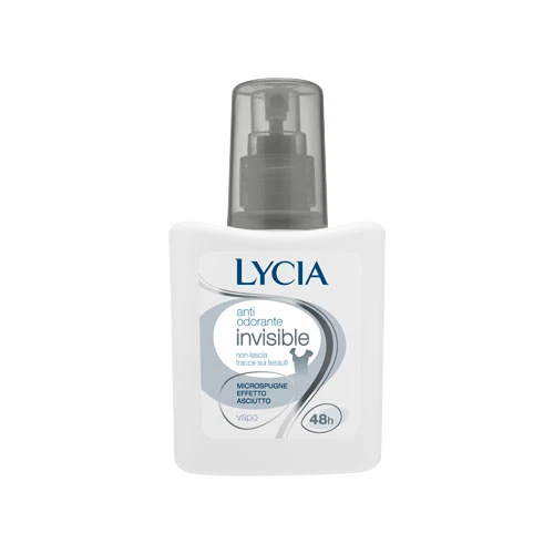 Lycia Deodorante Senza Alcool Invisible Vaporizzatore Da 75 Ml 1 Lycia Deodorante Senza Alcool Invisible Vaporizzatore Da 75 Ml