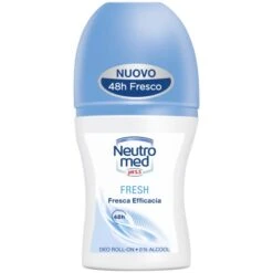 Neutromed Deodorante Senza Alcool 24 H Fresh Roll-On 50 Ml