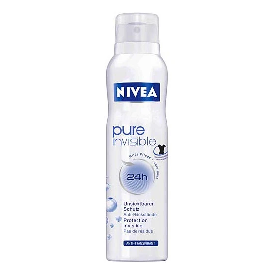Nivea Deodorante In Spray Pure Invisible 150 Ml 1 Nivea Deodorante In Spray Pure Invisible 150 Ml
