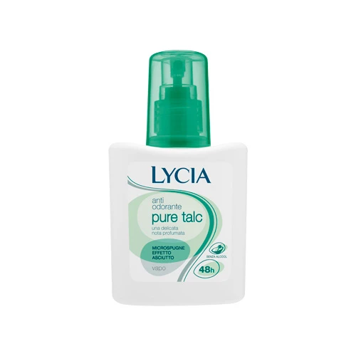 Lycia Deodorante Senza Alcool Talc Vaporizzatore Da 75 Ml 1 Lycia Deodorante Senza Alcool Talc Vaporizzatore Da 75 Ml