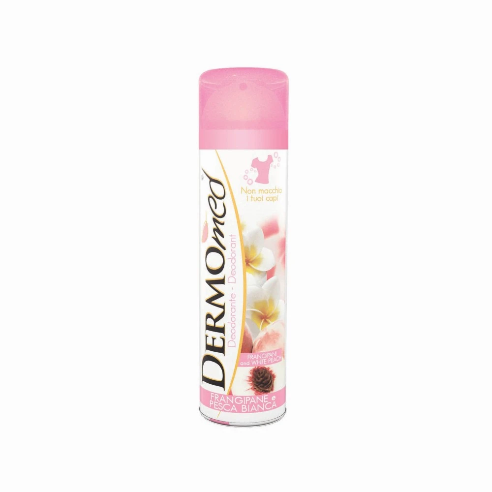 Dermomed Deodorante Frangipane E Pesca 150 Ml Spray 1 Dermomed Deodorante Frangipane E Pesca 150 Ml Spray