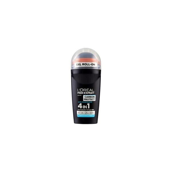 L'Oreal Paris Men Expert Carbon Protect 4 In 1 Xxl Deodorante Roll-on 50 Ml 1 L'Oreal Paris Men Expert Carbon Protect 4 In 1 Xxl Deodorante Roll-on 50 Ml