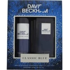 David Beckham Classic Blue Confezione Regalo 150ml Deodorante Body Spray + 75ml Deodorante Perfume Spray