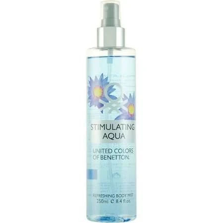 Benetton Stimulating Aqua Body Mist 250ml 1 Benetton Stimulating Aqua Body Mist 250ml