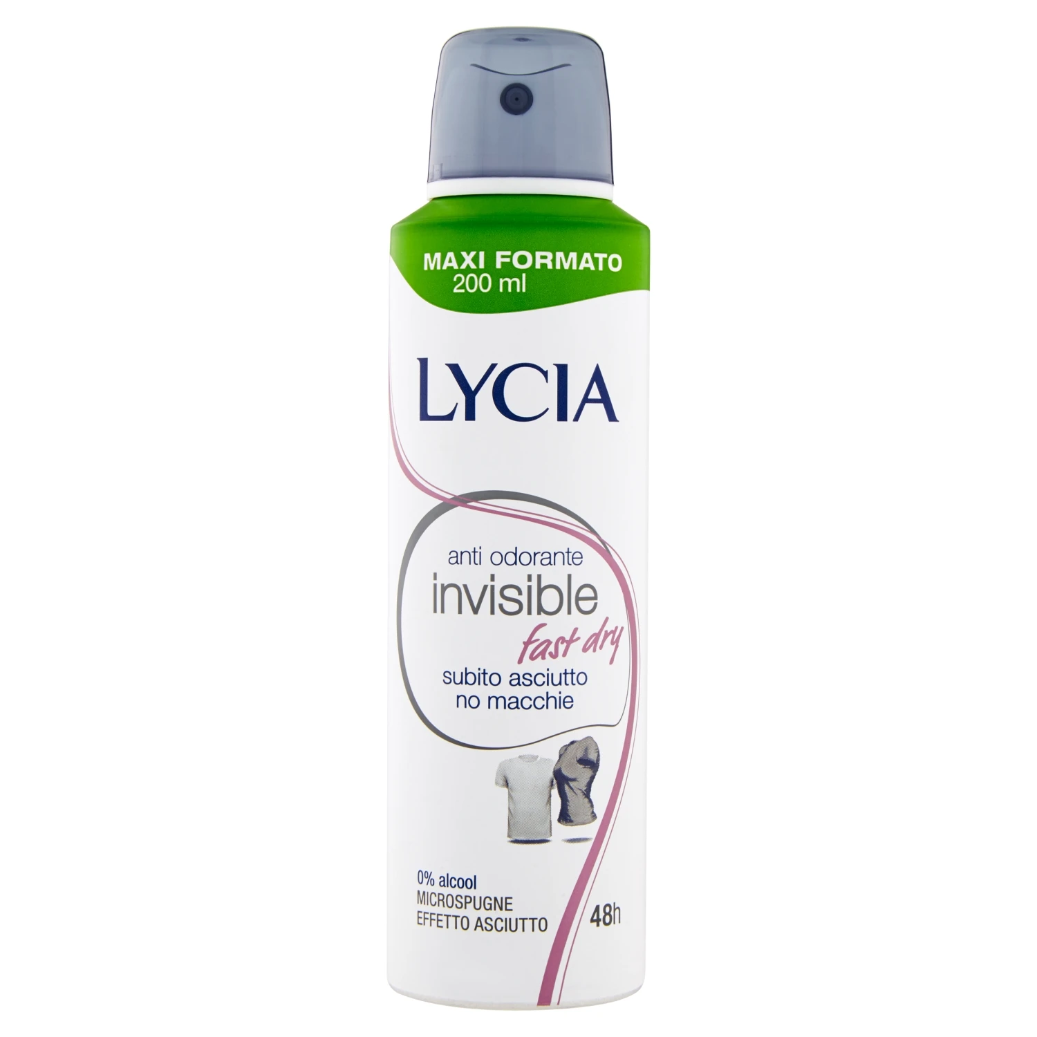 Lycia - Invisible - Deodorante Spray 200 Ml 1 Lycia - Invisible - Deodorante Spray 200 Ml