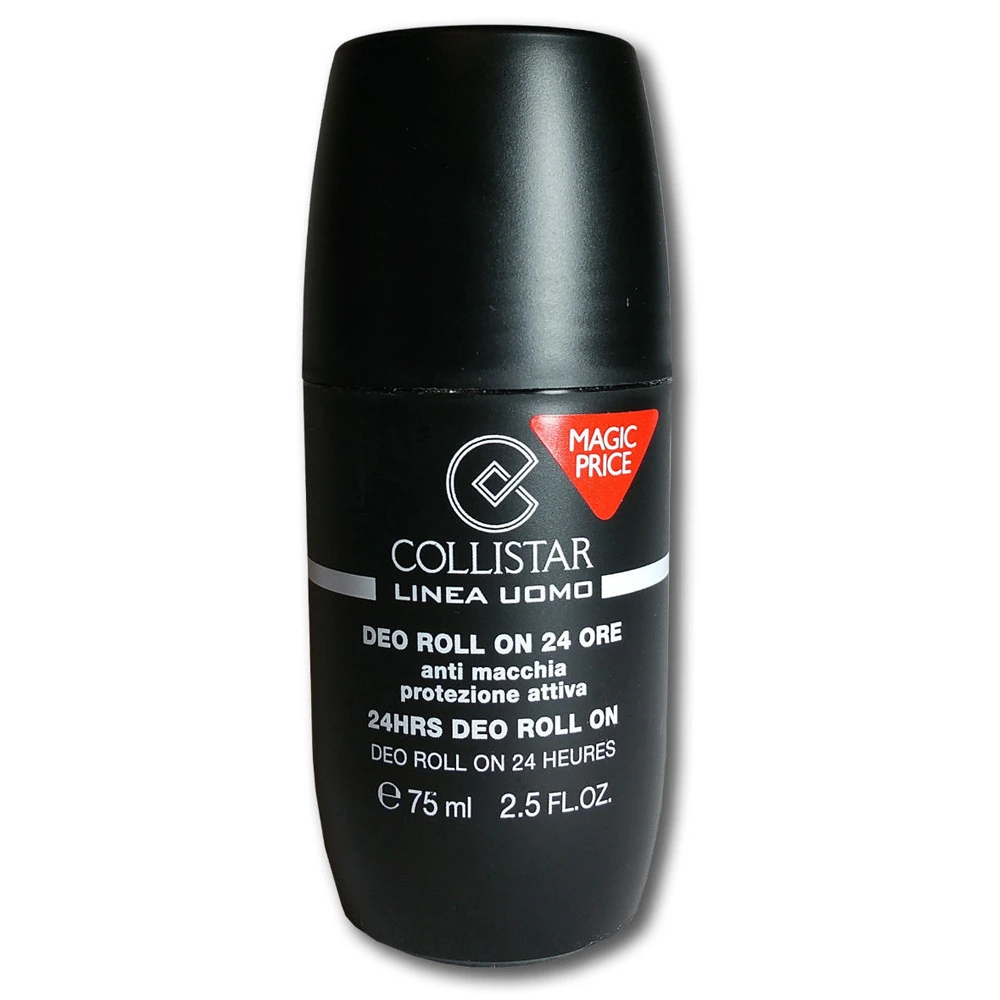 Collistar Uomo Deo Roll-on 24ore 75ml Antimacchia Protezione Attiva 1 Collistar Uomo Deo Roll-on 24ore 75ml Antimacchia Protezione Attiva