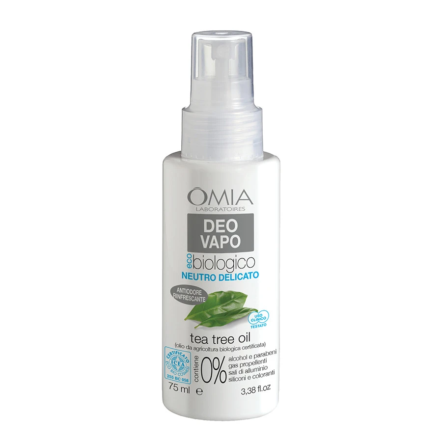 Omia Deo Vapo Tea Tree Oil Deodorante 75 Ml 1 Omia Deo Vapo Tea Tree Oil Deodorante 75 Ml