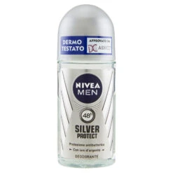 Nivea Men Silver Protect Deodorante Roll-on 50 Ml