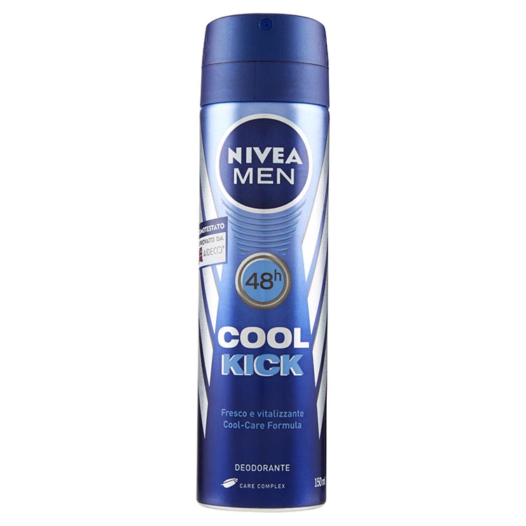 Nivea Men Cool Kick Deodorante Spray 150 Ml 1 Nivea Men Cool Kick Deodorante Spray 150 Ml
