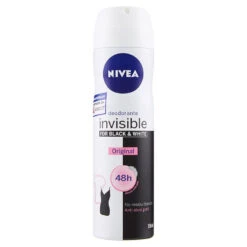 Nivea Invisible For Black White Original Deodorante Spray 150 Ml