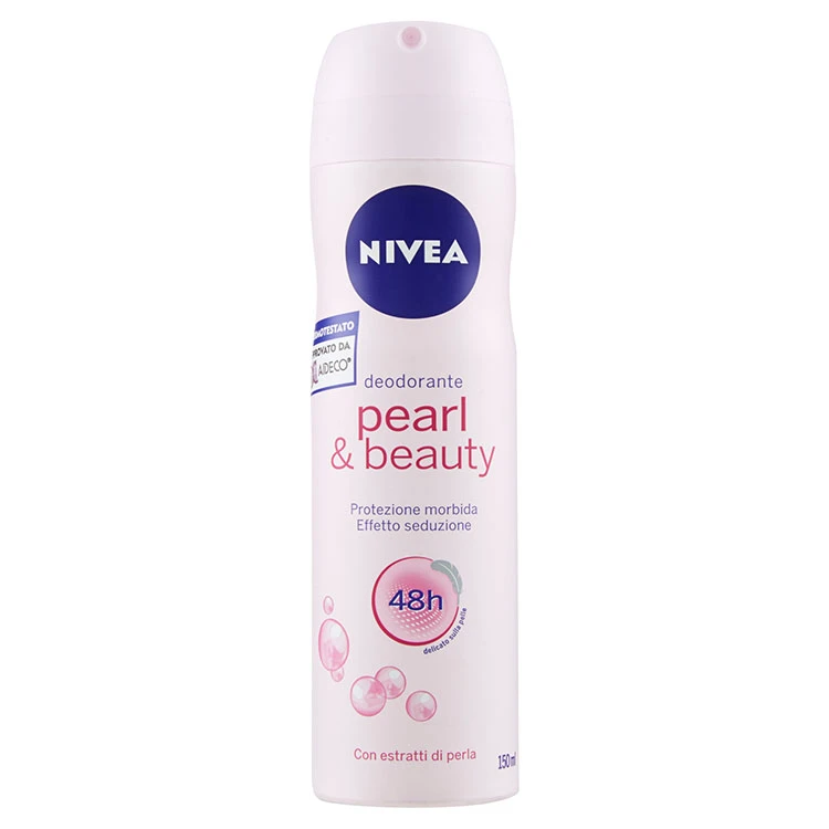 Nivea Pearl Beauty Deodorante Spray 150 Ml 1 Nivea Pearl Beauty Deodorante Spray 150 Ml