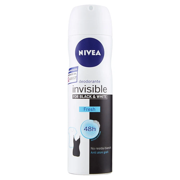 Nivea Invisible For Black White Fresh Deodorante Spray 150 Ml 1 Nivea Invisible For Black White Fresh Deodorante Spray 150 Ml