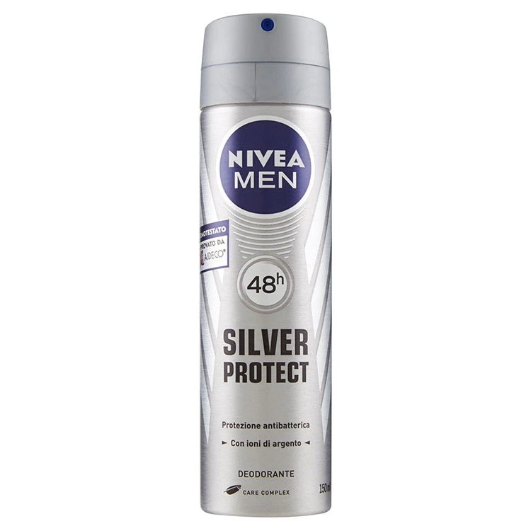 Nivea Men Silver Protect Deodorante Spray 150 Ml 1 Nivea Men Silver Protect Deodorante Spray 150 Ml