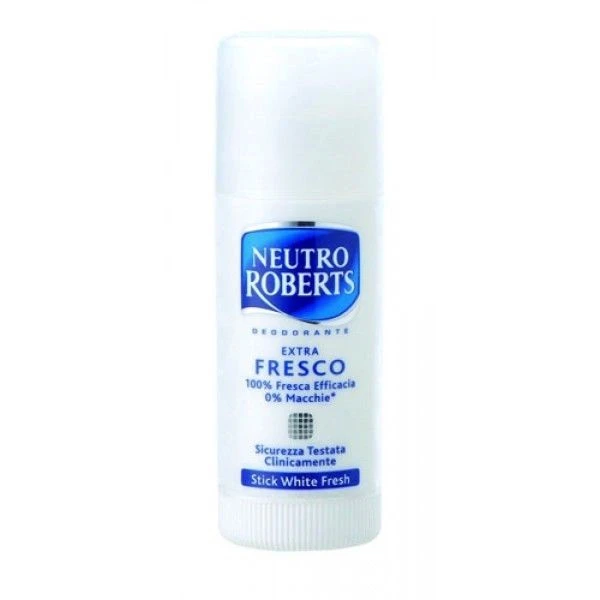 Neutro Roberts Extra Fresco Deodorante Stick White Fresh 40 Ml 1 Neutro Roberts Extra Fresco Deodorante Stick White Fresh 40 Ml
