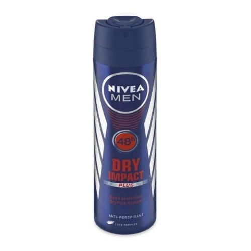 Nivea Men Dry Impact Deodorante Spray 150 Ml 1 Nivea Men Dry Impact Deodorante Spray 150 Ml