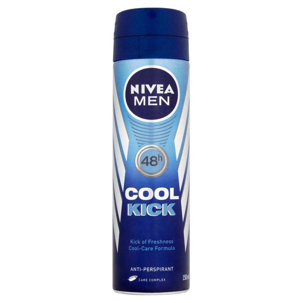 Nivea Men Cool Kick Deodorante Sray 150 Ml 1 Nivea Men Cool Kick Deodorante Sray 150 Ml