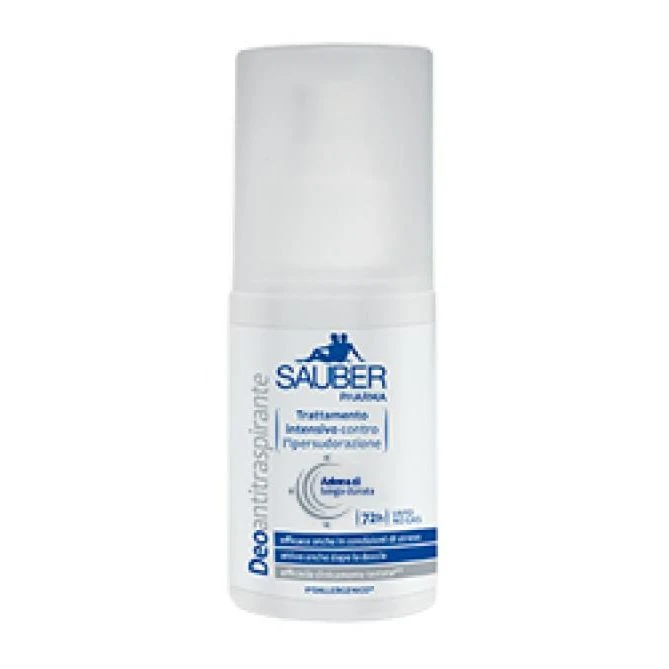 Sauber Pharma Antitraspirante 72H Deodorante Vapo 75ml 1 Sauber Pharma Antitraspirante 72H Deodorante Vapo 75ml