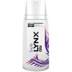 Lynx Excite Dry Deodorante Spray Uomo 150 Ml