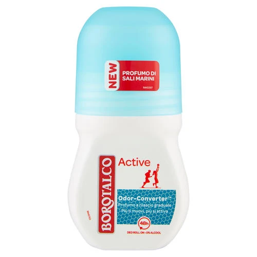 BOROTALCO DEO ROLL-ON ACTIVE ODOR CONVERTER PROFUMO DI SALI MINERALI 50 ML 1 BOROTALCO DEO ROLL-ON ACTIVE ODOR CONVERTER PROFUMO DI SALI MINERALI 50 ML