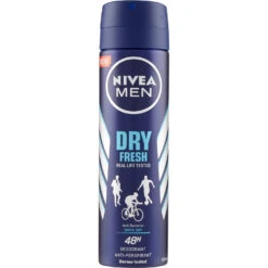 Nivea Men Dry Fresh 48h Deodorant Anti-Perspirant Deodorante Spray Anti-traspirante 150 Ml