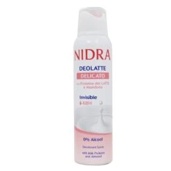 NIDRA Deodorante Deolatte Delicato Invisible 48H 150 Ml Spray