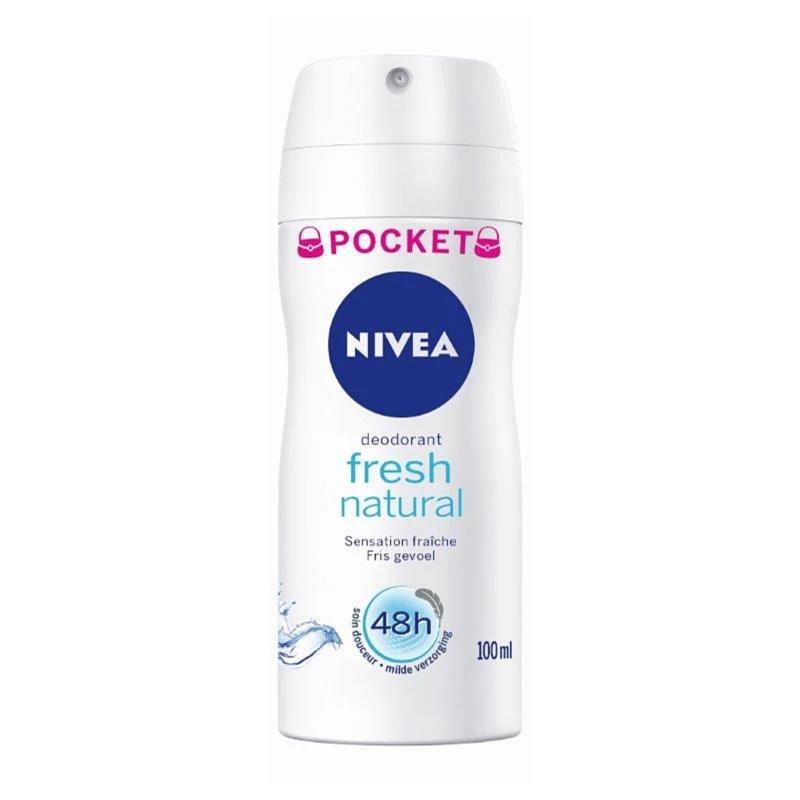 Nivea Deodorante Spray Fresh Natural 100 Ml 1 Nivea Deodorante Spray Fresh Natural 100 Ml