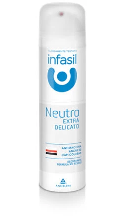INFASIL Deodorante Neutro Extra Delicato Spray DONNA 150ML ANTIODORE ANTISUDORE 24H