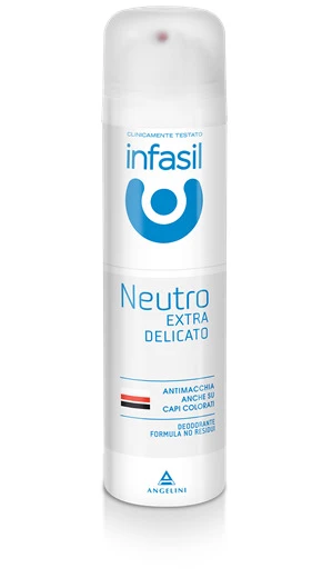 INFASIL Deodorante Neutro Extra Delicato Spray DONNA 150ML ANTIODORE ANTISUDORE 24H 1 INFASIL Deodorante Neutro Extra Delicato Spray DONNA 150ML ANTIODORE ANTISUDORE 24H