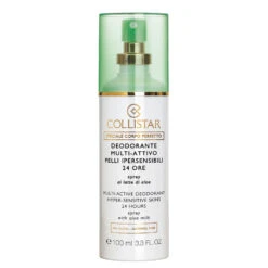 Collistar Deodorante Multi Attivo Pelli Ipersensibili 24h Spray Al Latte Di Aloe 100 Ml No Alcol